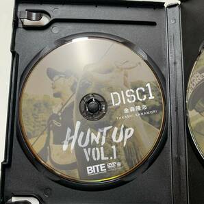 DVD ハントアップ HUNT UP VOL 1 金森隆志 カナモ BITE 2枚組 193分 ダッジ ダッヂ レベルミノー レベルシャッド レイドジャパン RAIDの画像3