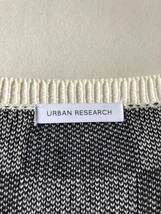 アーバンリサーチ URBAN RESEARCH 大人可愛いゆったりブロックチェックコットンカーディガン♪_画像3