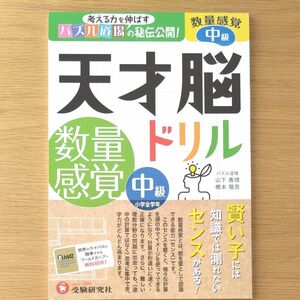 天才脳ドリル数量感覚　パズル道場の秘伝公開！　中級 山下善徳／著　橋本龍吾／著