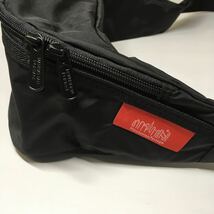 【タグ付き】Manhattan Portage マンハッタン ポーテージ ウエストバッグ ショルダーバッグ CORDURA　/ ブラック【IK-01108】_画像3