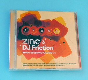 ★2枚組CD Zinc & DJ Friction Bingo Sessions Vol.1★ドラムンベース、ジンク、DJフリクション、MIXCD