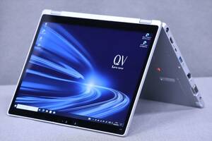 【即配】超軽量949g！新品SSD換装済！12型WQXGA液晶2-in-1タブレットPC！CF-QV8 i5-8365U RAM8G SSD512G Win10リカバリ