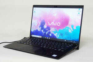 【1円～】Corei7 軽量薄型 日本製 VAIO Pro PK VJPK11C11N i7-8565U RAM16GB SSD256GB 14型FHD カメラ Type-C Win10Pro