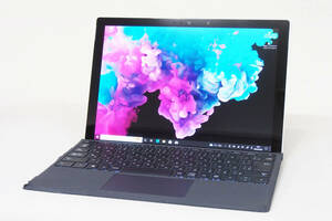 【1円～】純正キーボードカバー付属！12.3型PixelSenseタッチ液晶 Surface Pro 5 i5-7300U 8GB SSD256GB Win10リカバリ