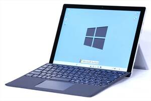 【1円～】Windows11搭載！768g軽量タブレット！Surface Pro 5 m3-7Y30 RAM4G SSD128G 12.3PixelSense タイプカバー付属