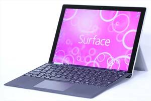 【1円～】Office2021搭載！768g軽量タブレット！Surface Pro 5 m3-7Y30 RAM4G SSD128G 12.3PixelSense Win10 キーボードカバー付属