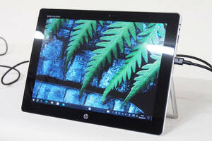 【1円～】薄型軽量！12インチWUXGA液晶搭載 タブレットPC HP Elite x2 1012 G1 Core m3-6Y30 RAM4GB SSD128GB カメラ Type-C Win10Pro