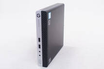 【1円～】Office2021搭載！超超コンパクト快速デスクトップPC！HP ProDesk 400 G4 DM Core i5-8500T メモリ8G SSD256G Win10Pro_画像1