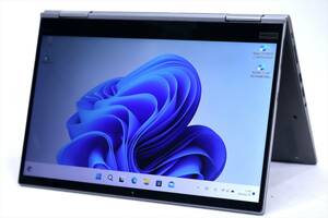 【1円～】Corei7 Windows11搭載!LTE対応!14型WQHDタッチ液晶タブレットPC!ThinkPad X1 Yoga Gen4 i7-8665U メモリ16G SSD512G ACアダプタ