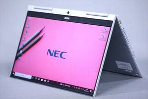 【1円～】Office2021搭載！超軽量769g！13.3型FHD液晶タブレットPC！VersaPro VKT16/GV-4 i5-8250U RAM8G SSD256G Win10