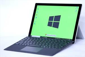 【1円～】Office2021搭載！768g軽量タブレット！Surface Pro 5 m3-7Y30 RAM4G SSD128G 12.3PixelSense Win10 タイプカバー付属