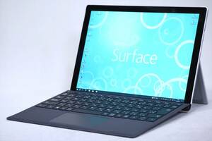 【1円～】Office2021搭載！768g軽量タブレット！Surface Pro 5 i5-7300U RAM8G SSD128G 12.3PixelSense タイプカバー ACアダプタ付属 Win10