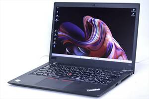 【1円～】Corei7 Windows11 タッチ液晶搭載!バッテリー良好!大容量SSD!ThinkPad T480s i7-8650U RAM16G SSD512G 14.0FHD Thunderbolt3