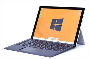 【1円～】Windows11搭載！768g軽量タブレット！Surface Pro 5 m3-7Y30 RAM4G SSD128G 12.3PixelSense タイプカバー付属
