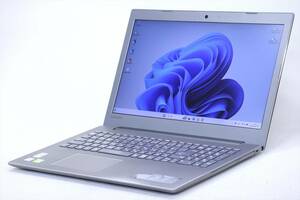 【1円～】使用感少！Office2021 グラボ搭載液晶強化モデル！Lenovo IdeaPad 520 i5-8250U RAM8G SSD256GB 15.6FHD MX150-2G Win10