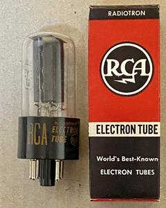 ■NEW19968■ 整流管 RCA 5Y3GT（ブラックプレート、ボトムゲッター）新品元箱入