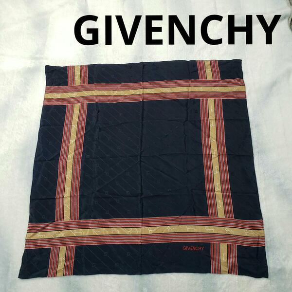 【美品】GIVENCHY★ジバンシィ　スカーフ　７７cm　送料込み