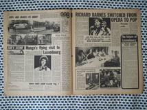 ★イギリス音楽誌【New Musical Express】1971年7月3日号★Radio Luxembourg DJ/Colloseum/Al Kooper/Rod Stewart/Whistler 'Hohum'★_画像6