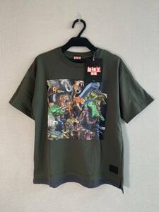 学研 最強王図鑑 半袖Tシャツ サイズ150cm グリーン 新品未使用品