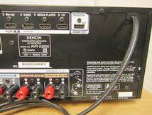 DENON　デノン　AVR-X2000　美品・動作品　元箱・リモコン・CD-ROM（取扱説明書）セットアップマイク付_画像9