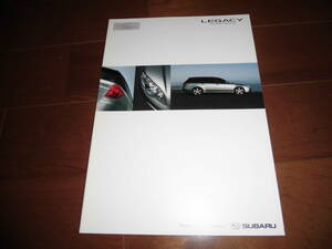 レガシィ・ツーリングワゴン　【4代目前期　BP5/BPE　カタログのみ　2005年5月　63ページ】　2.0GTスペックB/3.0R他　