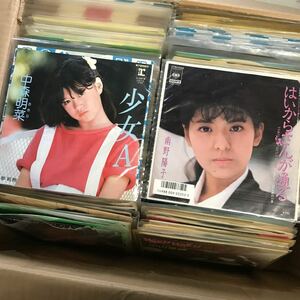 まとめ★昭和アイドル 歌姫 EP レコード 約230枚 邦楽 中森明菜 松田聖子 山口百恵 南野陽子 菊池桃子 小泉今日子 本田美奈子 中山美穂 他