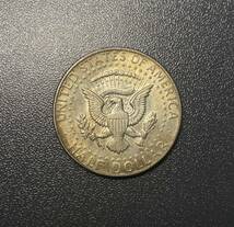 1967アメリカハーフドラー銀貨　コイン　硬貨　古銭　美品　レア　_画像2
