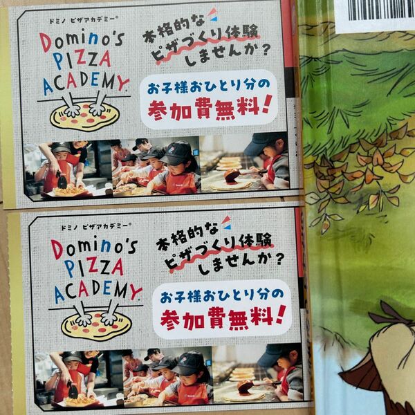 ドミノピザ 福袋　ピザアカデミー 無料券×2 ベビー ファッション キッズ