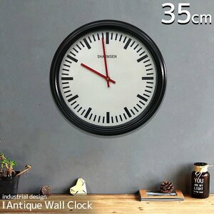 壁掛け時計 おしゃれ 壁時計 時計 壁掛け 掛時計 かべ掛け時計 シンプル レトロ ウォールクロック アンティーク インダストリアル BT-136