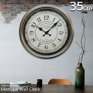 壁掛け時計 おしゃれ 壁時計 時計 壁掛け 掛時計 かべ掛け時計 シンプル レトロ ウォールクロック アンティーク インダストリアル BT-138
