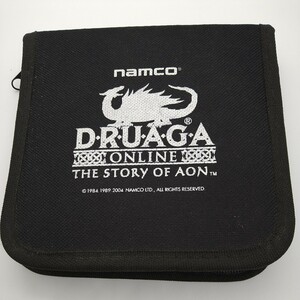 『ドルアーガオンライン ザ・ストーリー・オブ・オーン』(DRUAGA ONLINE THE STORY OF AON) ナムコの販促DVD　 DVDケース　革製タッグ３点