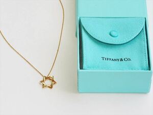  Tiffany & Co. ネックレス スターオブダビデ K18YG