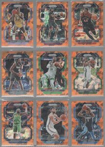 21-22 Panini Prizm Prizms Orange Ice 9枚セット (C)