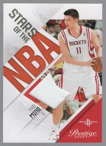 09-10 Panini Prestige Yao Ming JSY /250