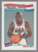 91-92 Hoops Michael Jordan USA_画像1