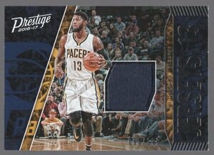 16-17 Panini Prestige Paul George JSY /199