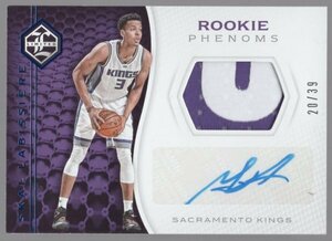 16-17 Panini Limited Skal Labissiere Patch Auto /39