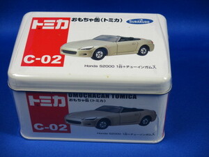 ★おもちゃ缶（トミカ）　C-02 　　　　　　 Honda S2000　 　　　　　 （管:T-390）