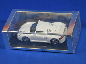 ★国際貿易(Spark) RUF CTR 3 2009 (KBS073)　 1/43 　 　 中国製 　 (管:SP-019)