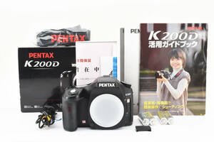 ★☆極上美品★ ペンタックス PENTAX デジタル一眼レフカメラ K200D ボディ #240219