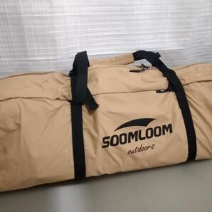 試し張りのみ TCワンポールテント Soomloom hapi2p-two-door スカート付