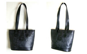 ■ mulberry [Mulberry] black leather tote bag ■ Tote bag, leather, cowhide