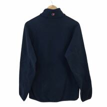 D510 berghaus バーグハウス 長袖 ジップアップ フリース ジャケット 上着 羽織り トップス ポリエステル100% ネイビー メンズ L_画像6