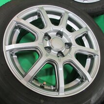 シエンタ 185/60R15 冬用スタッドレス 70%-80%山 ヨコハマ iceGUARD iG50PLUS 4本 5穴PCD100 6J +43 ラクティス 中古新潟_画像2