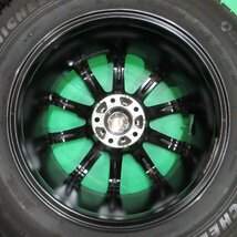 RAV4 225/65R17 冬用スタッドレス 70%山 ミシュラン X-ICE3+ 4本 5穴PCD114.3 7J +38 エクストレイル ハリアー CX-5 CX-8 中古新潟_画像4