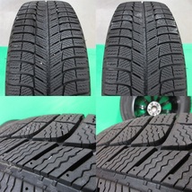 RAV4 225/65R17 冬用スタッドレス 70%山 ミシュラン X-ICE3+ 4本 5穴PCD114.3 7J +38 エクストレイル ハリアー CX-5 CX-8 中古新潟_画像10