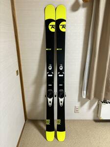 スキー板 ビンディング付 ROSSIGNOL SMASH7 160cm R19 118/90/108 BIN:AXIUM 100