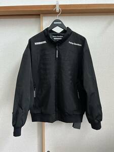 NEIGHBORHOOD　×　HARLEY-DAVIDSON　ネイバーフッド　ハーレー　22AW　レーシングジャケット　Mサイズ　黒×黒　222UT05N-JKM01