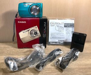 【中古・美品】CASIO カシオ EXILIM EX-Z2300 コンパクトデジタルカメラ ブルー 箱あり