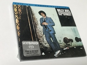 新品廃盤 Billy Joel 52nd Street MFSL Mobile Fidelity SACD シリアルナンバー入り 00561 ビリー・ジョエル　ニューヨーク52番街 モービル